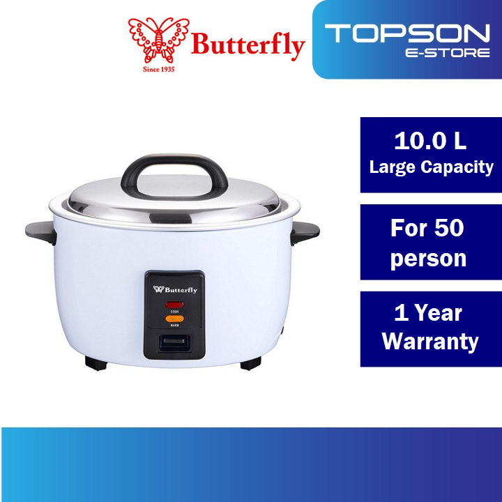 Butterfly 10L Electric Rice Cooker with Keep Warm Function BRC6050 Lazada