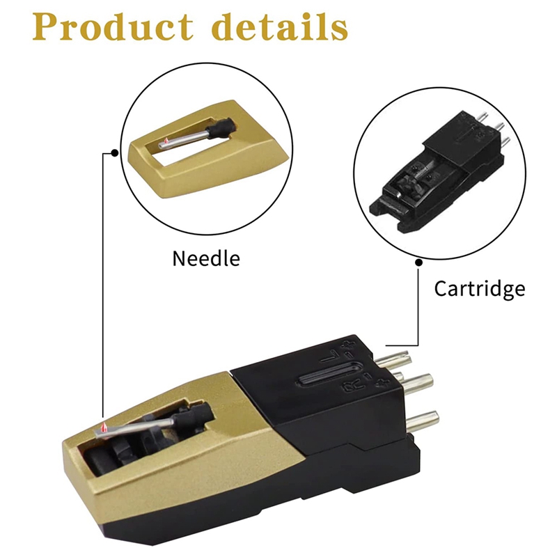 Record Player Needle, Upgraded Record Player with Diamond Stylus Replacement for ,, ION, LP