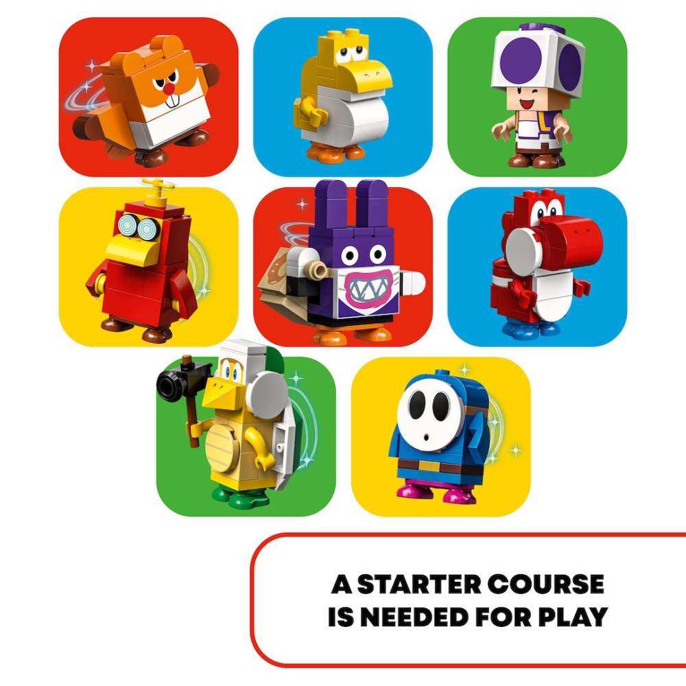 【Official】 LEGO 71410 Super Mario Character Packs - Series 5 (Full set of 8) 6+