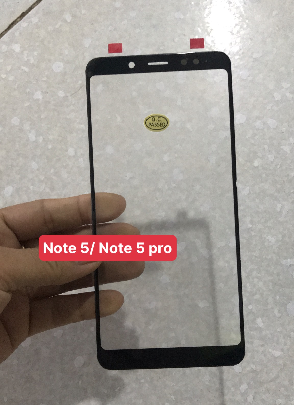 Kính ép Redmi Note 5 / Redmi Note 5 Pro ( thay khi kính màn hình bị vỡ)