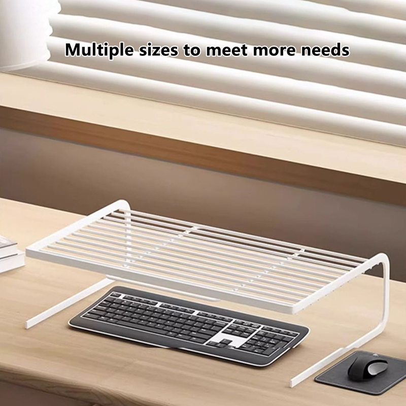 Computer Monitor Stand Bracket PC Screen Rack Laptop Cooling Holder Desktop Keyboards Mouse Storage Organizers For Macbook Queena. 
