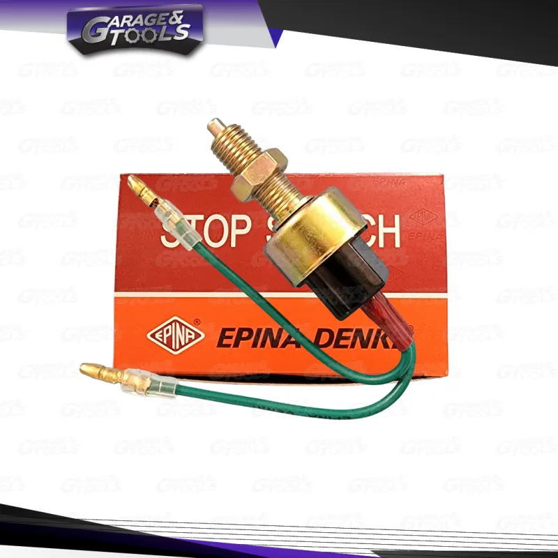 ภาพหน้าปกสินค้าสวิทซ์ไฟเบรค Stop Switch EPINA DENKI (EN713000) ใช้ทั่วไปสำหรับไฟ 12v และ 24v จากร้าน Garage and Tools บน Lazada