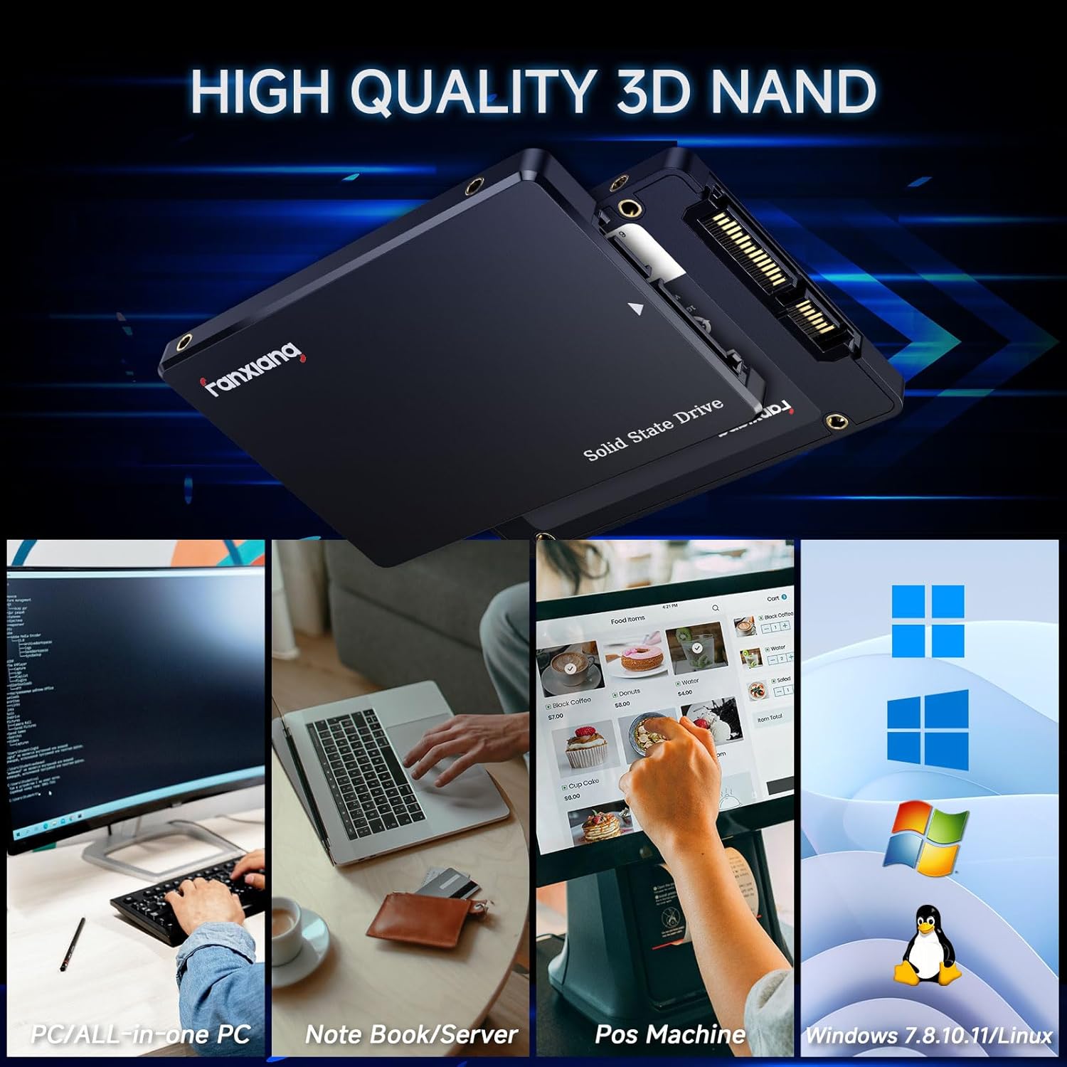 512GB SATA SSD - High-Performance SSD for Your Computer at an Affordable Price. 