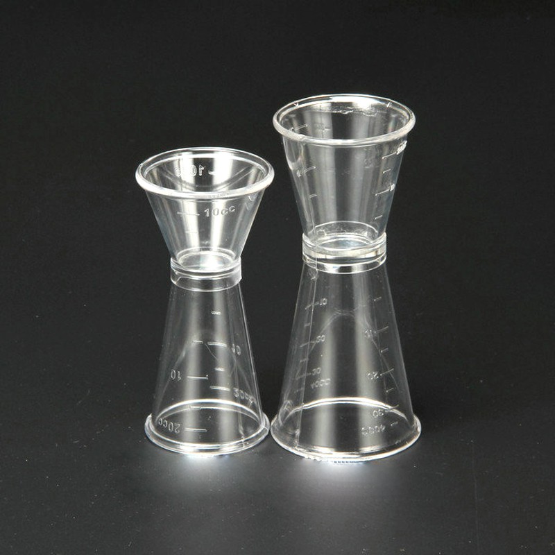 Cốc đong nhựa jigger 2 đầu định lượng pha chế