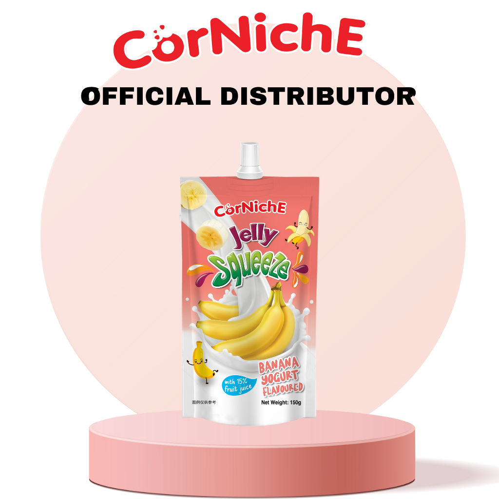 Thạch sữa chua nhập khẩu Corniche vị chuối 150g
