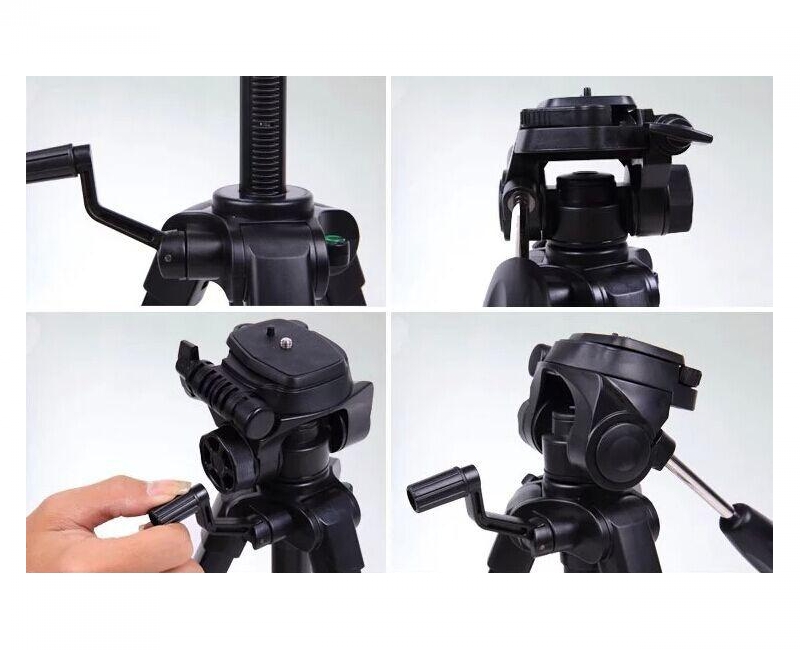 [HCM]CHÂN MÁY ẢNH YUNTENG VCT-668 +GÁ KẸP ĐIỆN THOẠI