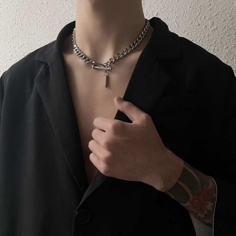 %E3%80%90Cheap%E3%80%91Gui%20Shuai%20Cuban%20Necklace%20Men's%20Trendy%20Brand%20Hip%20Hop%20High%20Street%20Thick%20Chain%20Children's%20Titanium%20Steel%20Ins%20All-Match%20Clothes%20Accessories%20-%20Image%202