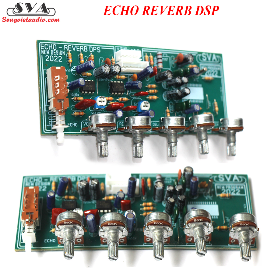 MẠCH ECHO REVERB 5 VOLUME - TẶNG DÂY