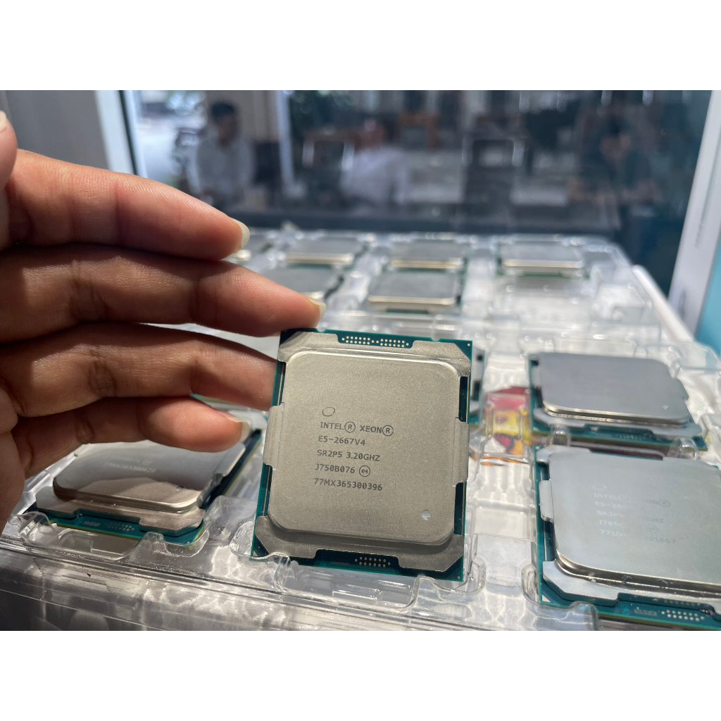 [BH 12 THÁNG 1 ĐỔI 1] Chip CPU Intel Xeon Processor E5-2667 v4 (25M Cache, 3.20 GHz) linh kiện chính hãng Shopcom