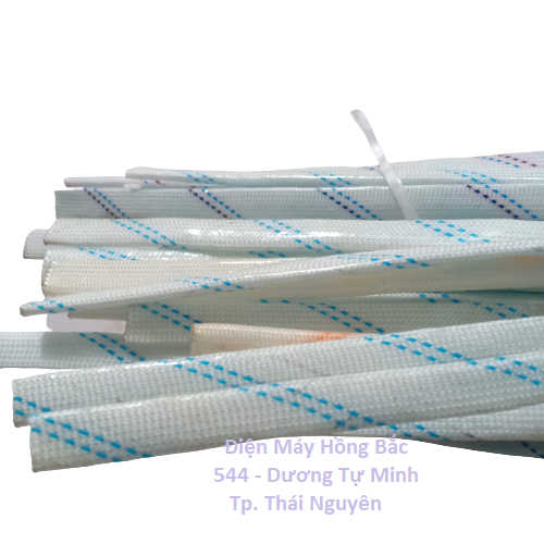 Gen cách điện sợi thủy tinh - 10 ống gen cách điện phi 10mm