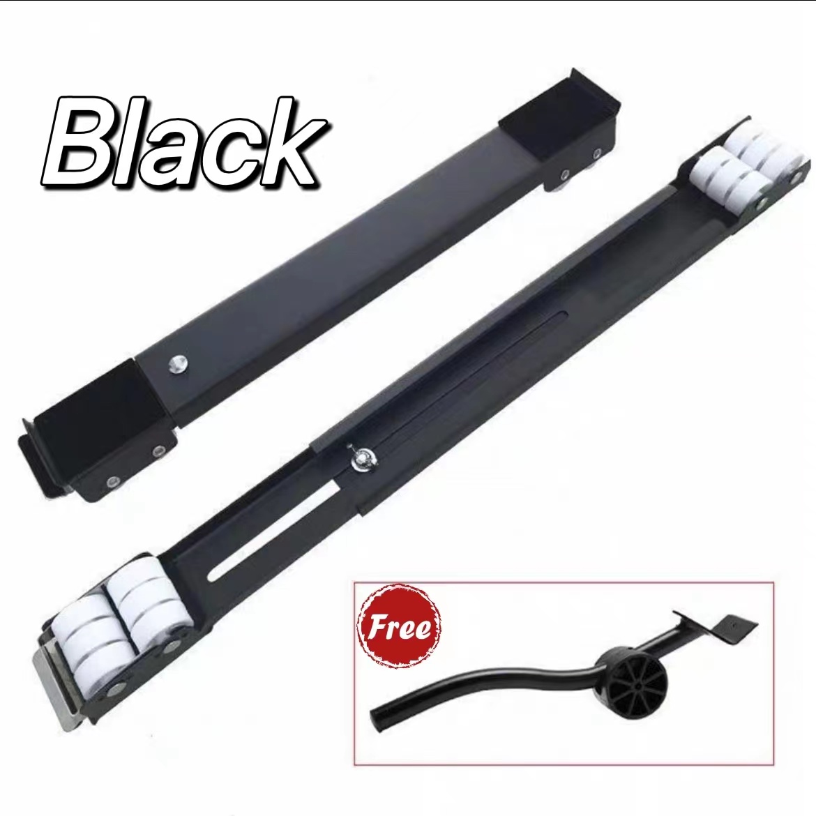 [SG] Washing machine base with wheeled washing machine rack removable