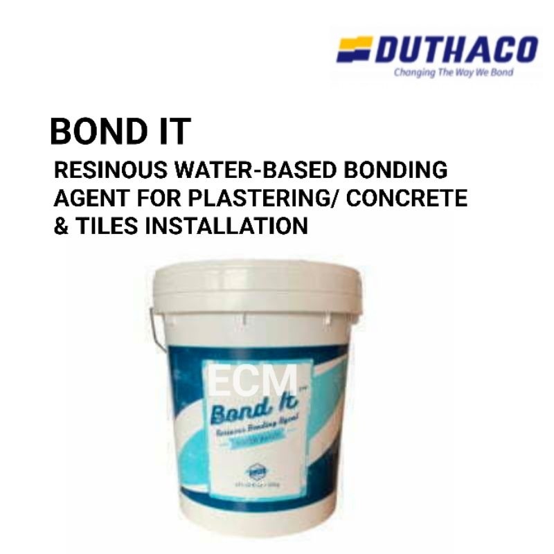 THE ORIGINAL DUTHACO BOND IT (20KG) RESINOUS WATERBASED BONDING AGENT FOR PLASTERING/ CONCRETE