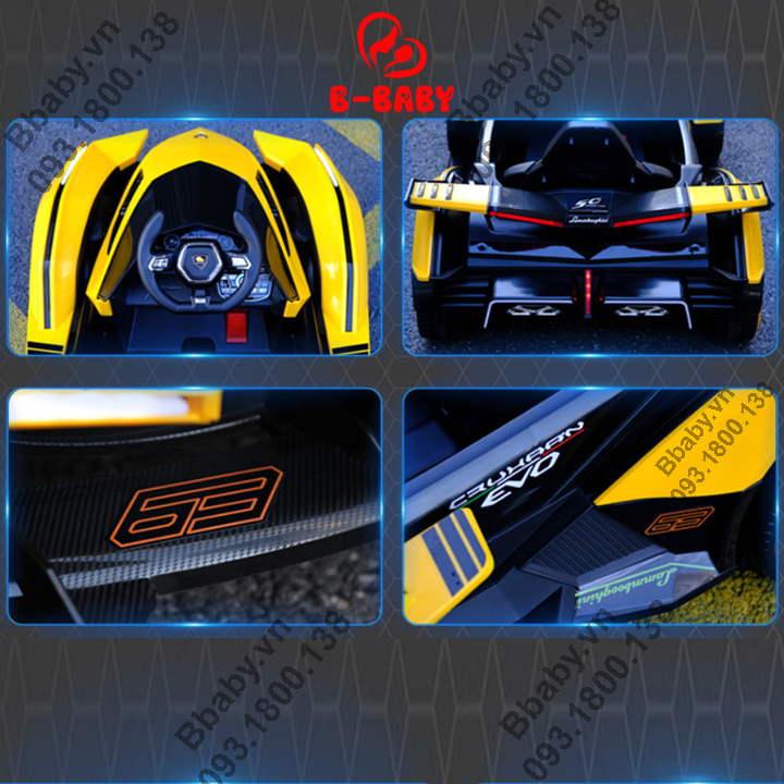 Siêu Xe Ô Tô Điện Lamborghini MG 9188