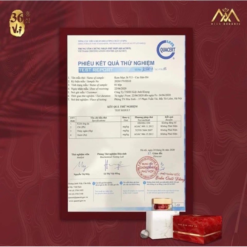 Cao sâm mụn đỏ 36 vị 15gr....