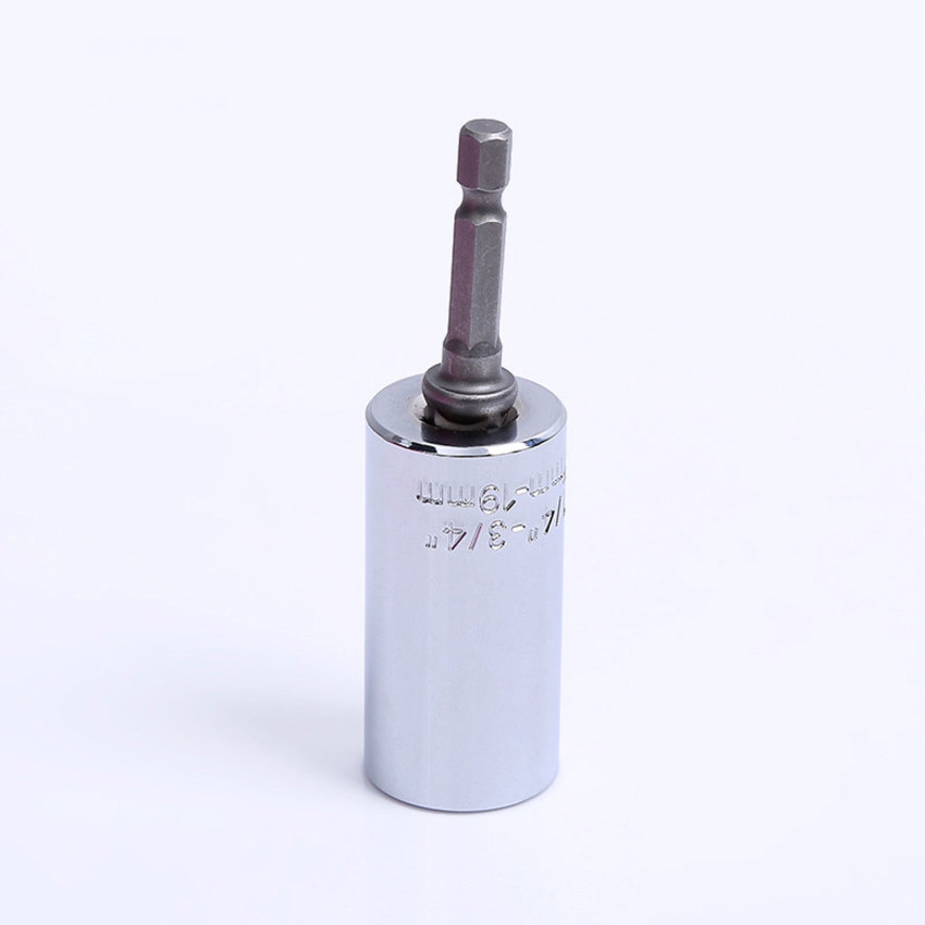 Ổ cắm đa năng cờ lê mô-men xoắn Bộ đầu Ratchet siêu tay áo tiện ích Bộ điều hợp khoan điện ma thuật Grip cờ lê chìa khóa đa chức năng