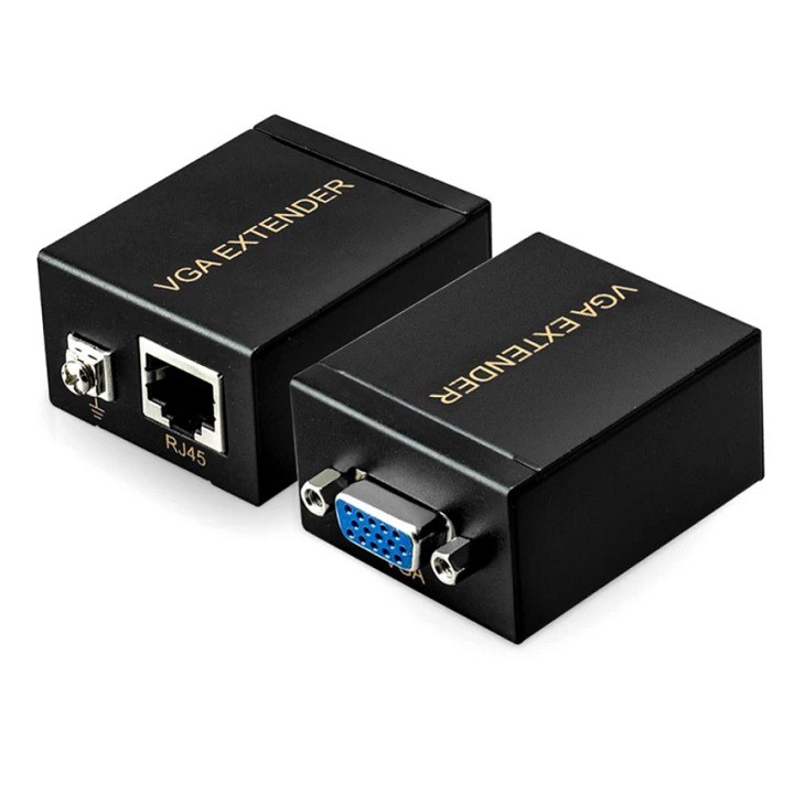 Bộ nối dài VGA ra LAN 60m FB-LINK (VGA SIGNAL EXTENDER 60M) (Chuyển đổi và nối dài tối đa 60 mét)