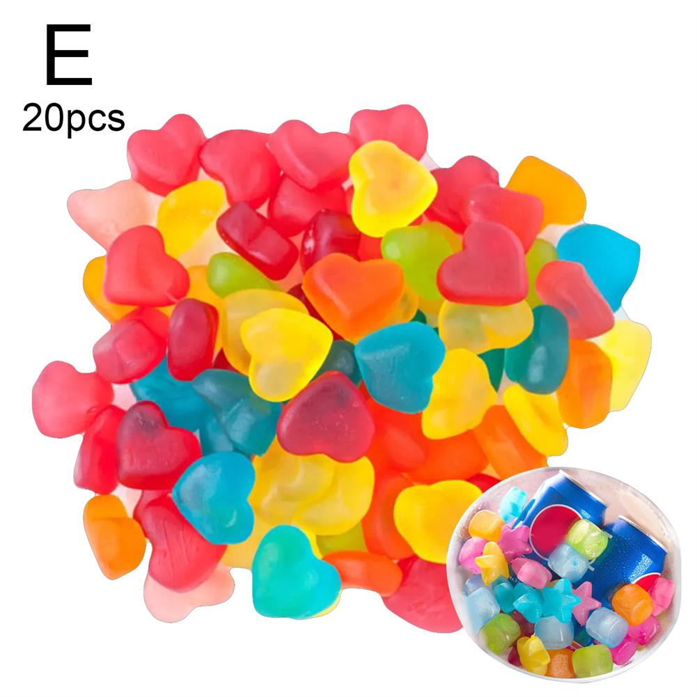 Plastic Whiskey Chilling Stone Cooling Rock For Drinks Z3J8 Ice Cube Reusable