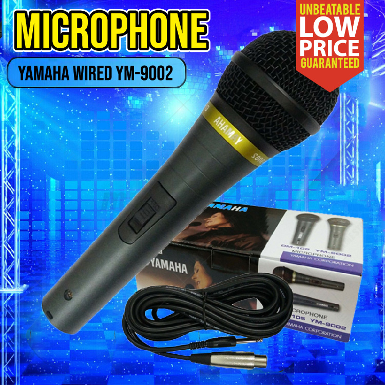 Yamaha Wired Microphone Mic for Karaoke/Vocal/Singing