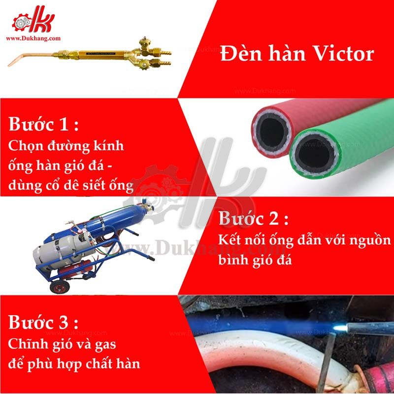 Đèn hàn gió đá VICTORY - Đèn khò đồng