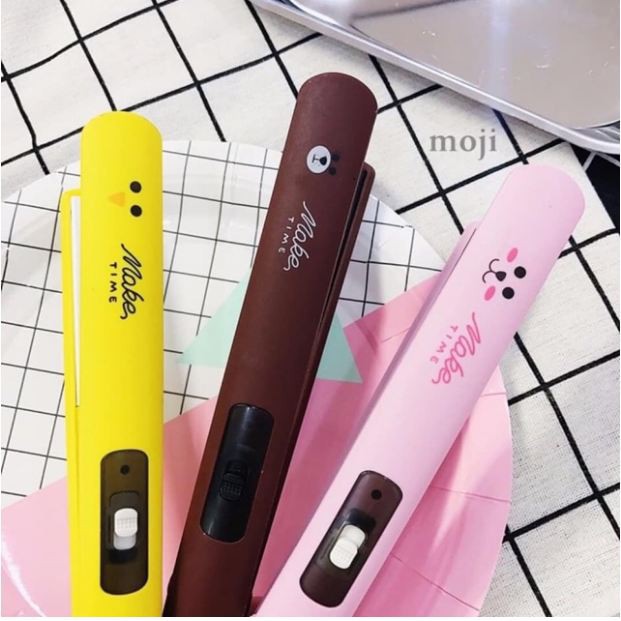 Kẹp uốn tóc duỗi tóc mini, Máy là tóc mini Make Time, Máy ép tóc mini hàng chuẩn đẹp, đồ dùng cần thiết cho mọi cô nàng
