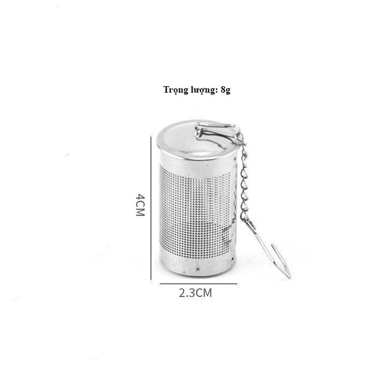 Stainless steel 304 cylinder filter with premium lid-HVL tea
