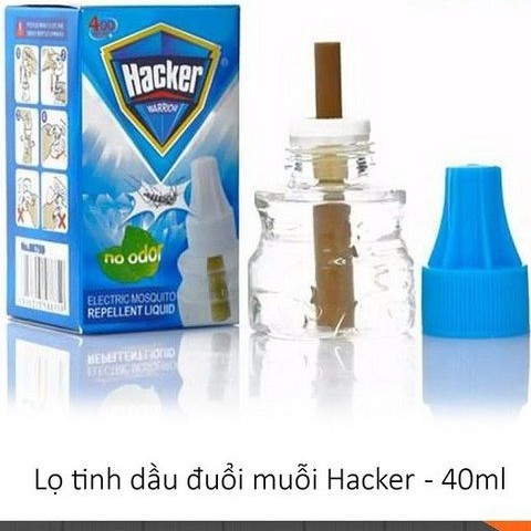 10 lọ tinh dầu hacker đuổi muỗi hiệu quả