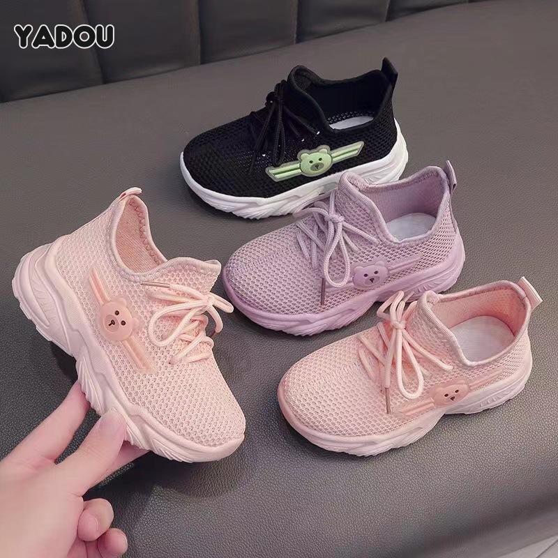 YADOU Boys and girls shoes, children s sports shoes, kids coconut shoes