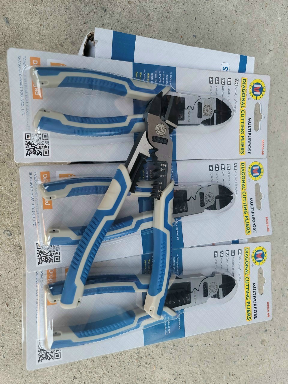 C-MART TOOLS - KÌM ĐIỆN 8 INCH CAO CẤP 3 LOẠI