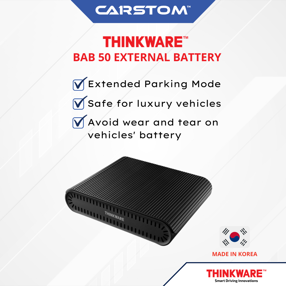 thinkware external battery