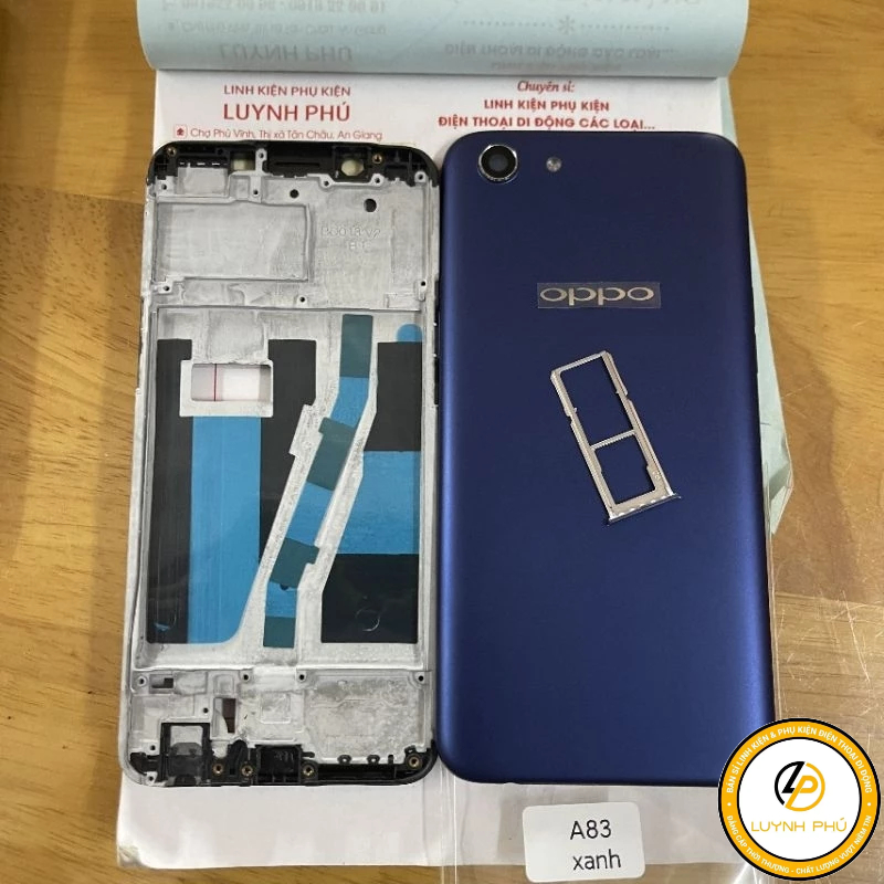 Vỏ oppo A83 có khay sim khung sườn