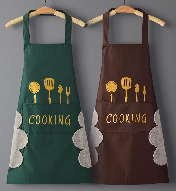 Tạp Dề Chống Thấm Nước Họa Tiết Cooking
