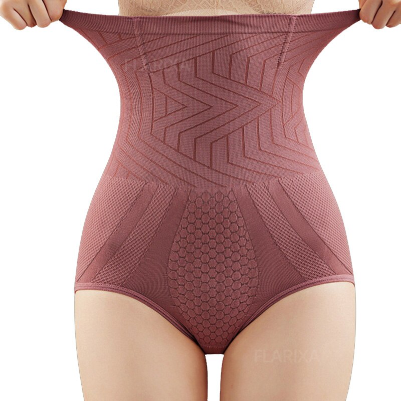 Flarixa Seamless Briefs Women's High Waist Shaper Panties