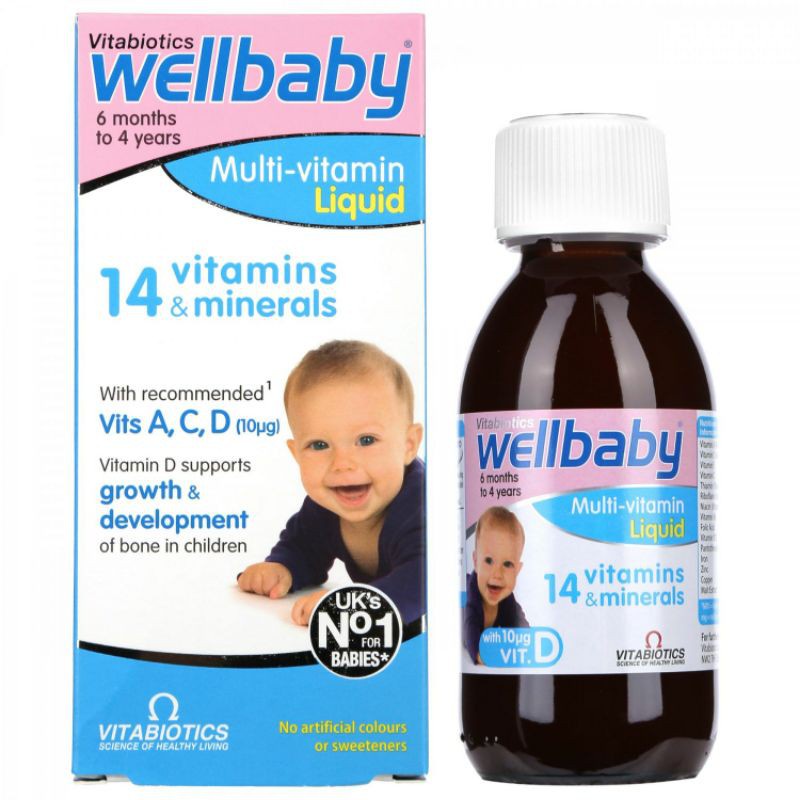 Siro Wellbaby 14vitamin Liquid
