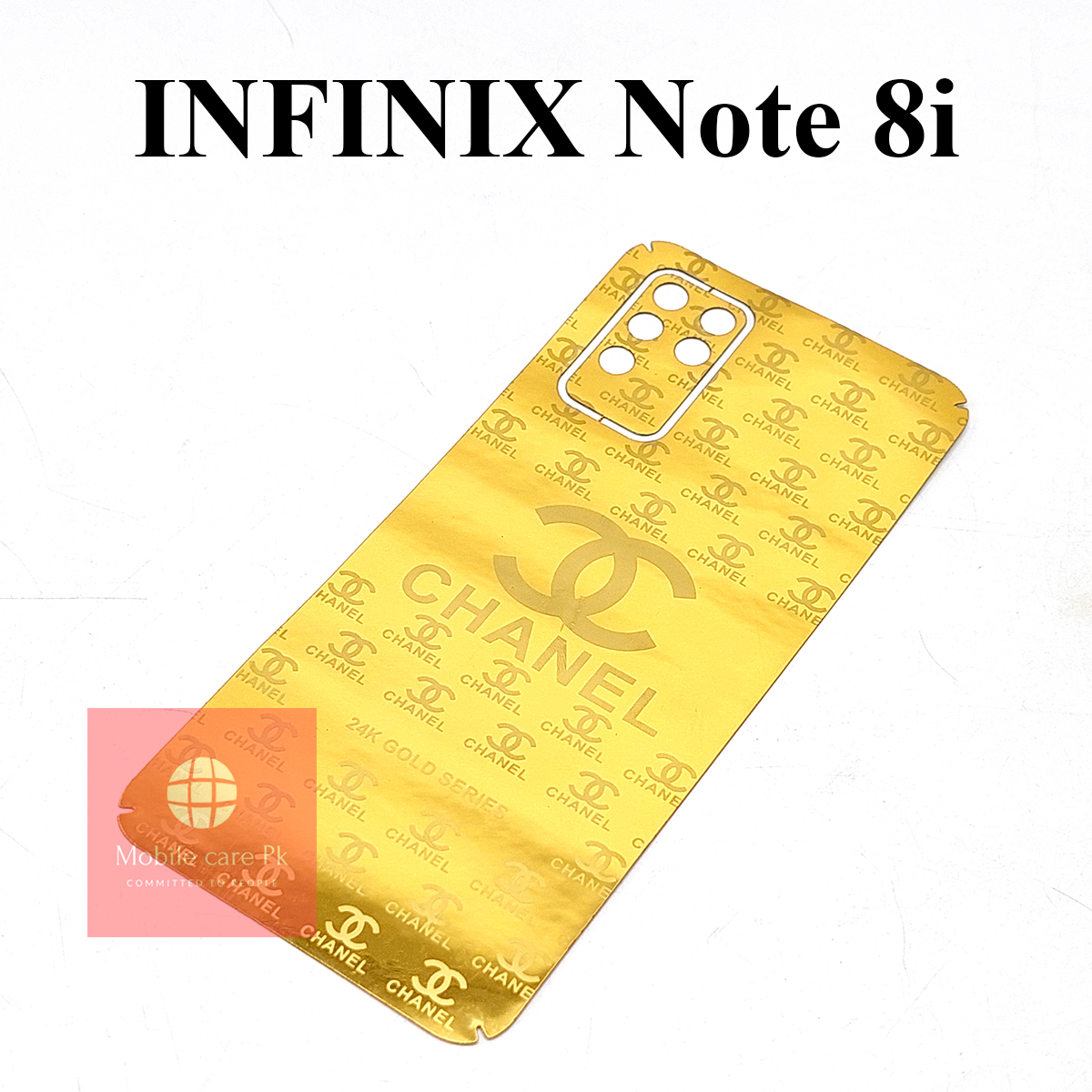 Note 8i Gold Back 24k Sheet For Infinix Note 8i. 