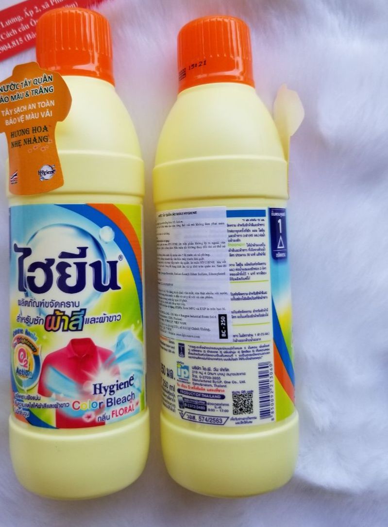 [HCM]Nước tẩy quần áo màu Hygiene Thái Lan