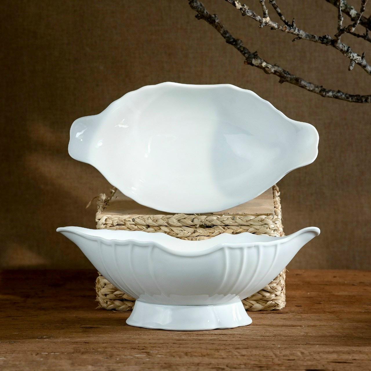 Bát thuyền bát đựng gà cúng gốm sứ bát tràng