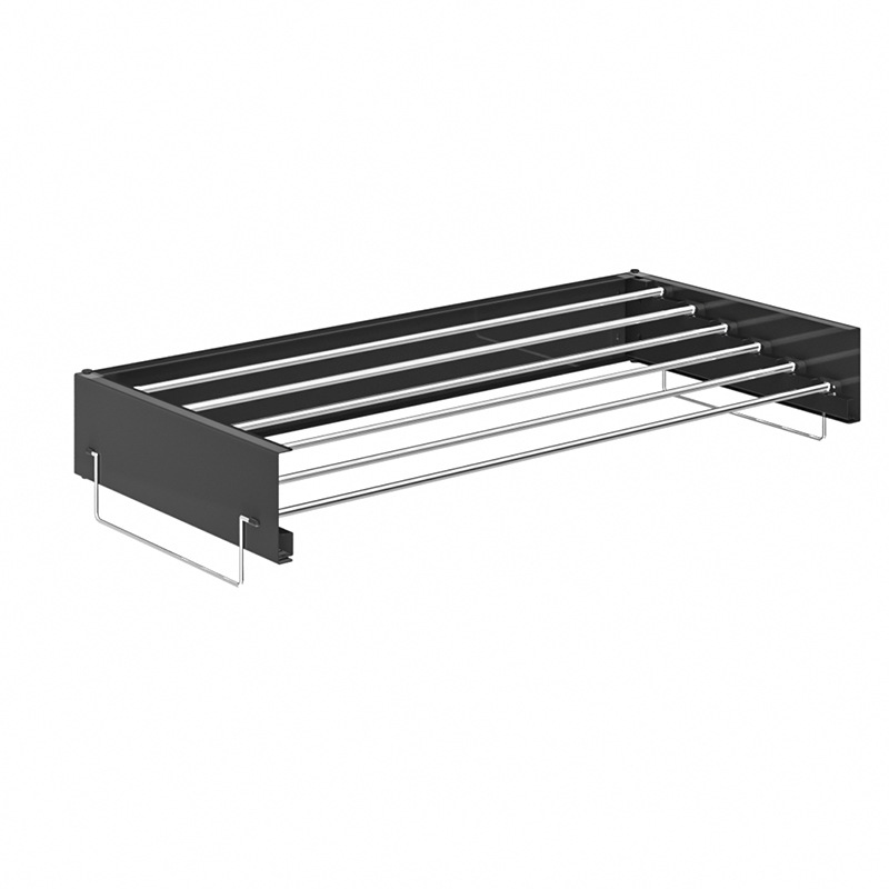 Indoor folding drying rack, wall hanging, invisible drying rack, balcony clothes rail, hidden towel rack