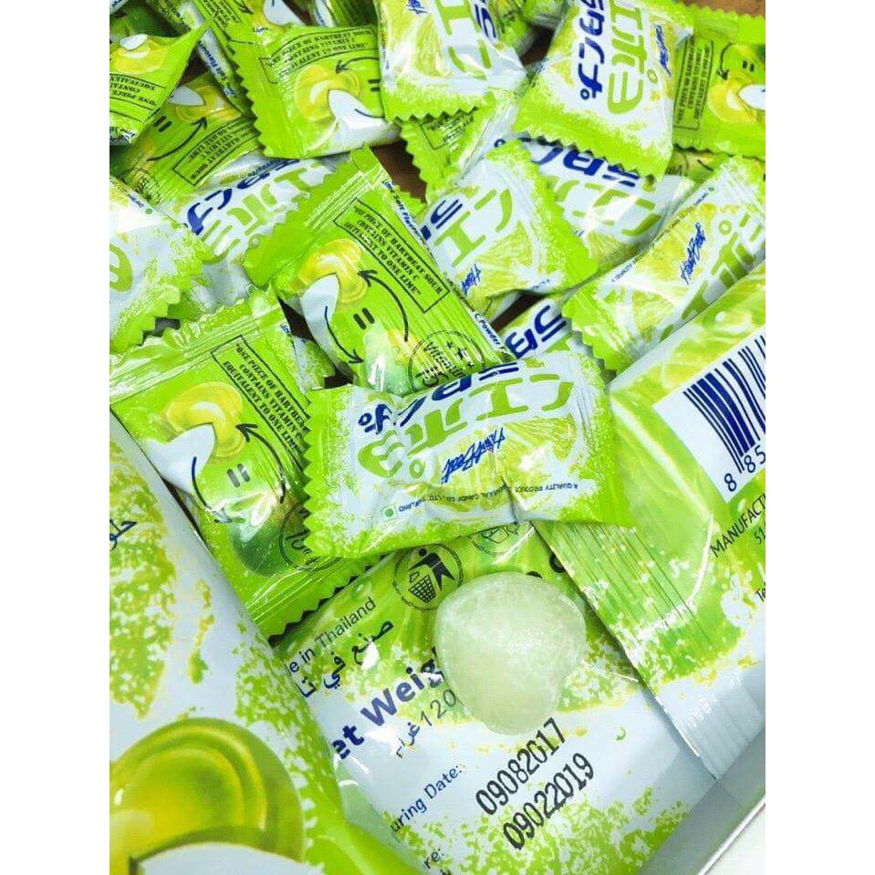 Kẹo ( Chanh, Dứa, Mây ) Muối Thái Lan gói 120g