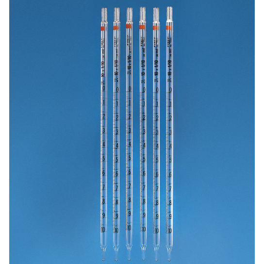 Pipet thủy tinh thẳng 1ml-2ml-3ml-5ml-10ml-15ml-20ml-25ml-50ml