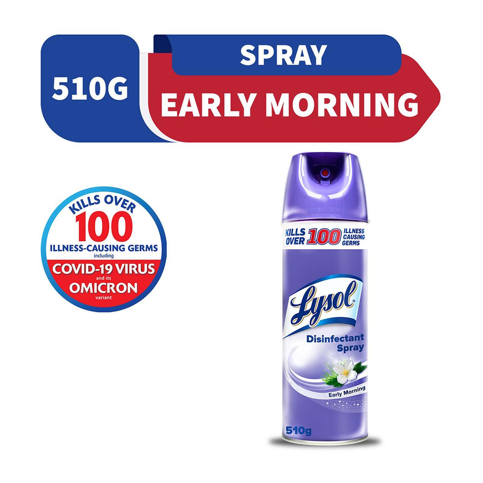 Lysol Disinfectant Spray Early Morning Breeze 510g (Laz Mama Shop) Lazada Singapore