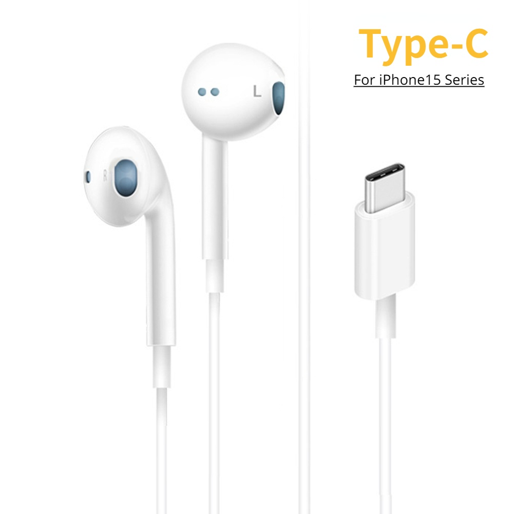 Wired Headphones for iPhone 15 Headphones with Mic HD Stereo