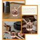 (OEAG) Turkish Coffee Maker Copper Coffee Tea Maker Milk Warmer Hot Chocolate Maker Butter Melting Pot 600Ml. 