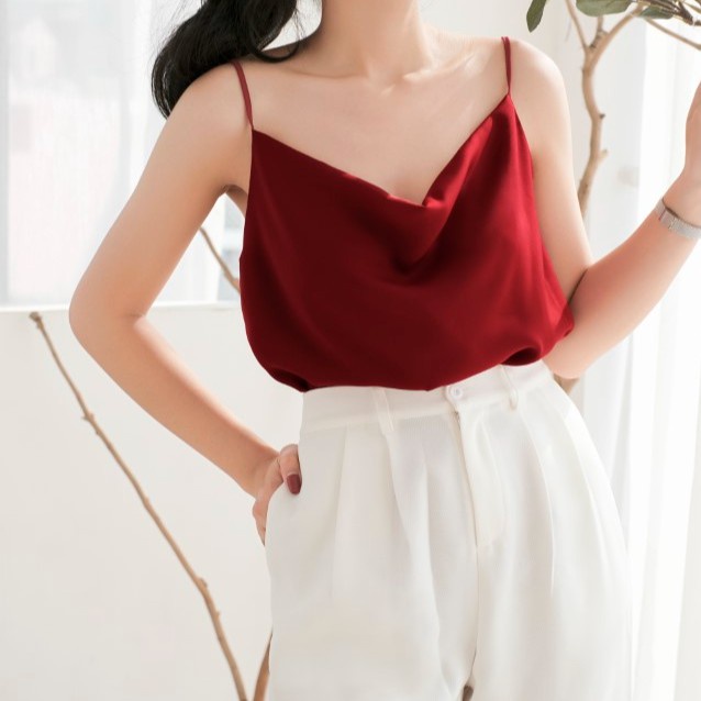 ÁO LỤA CỔ ĐỔ nhẹ nhàng- nữ tính