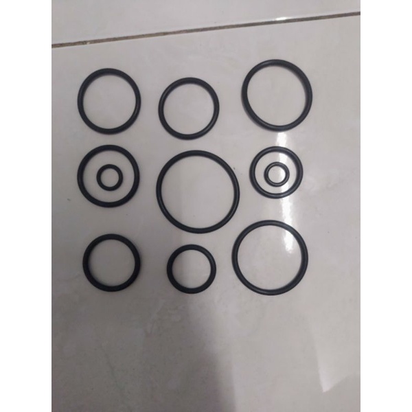 [Set 10 Cái] Ron Cao Su (Vòng Đệm Cao Su) Dày 2.5 Ly