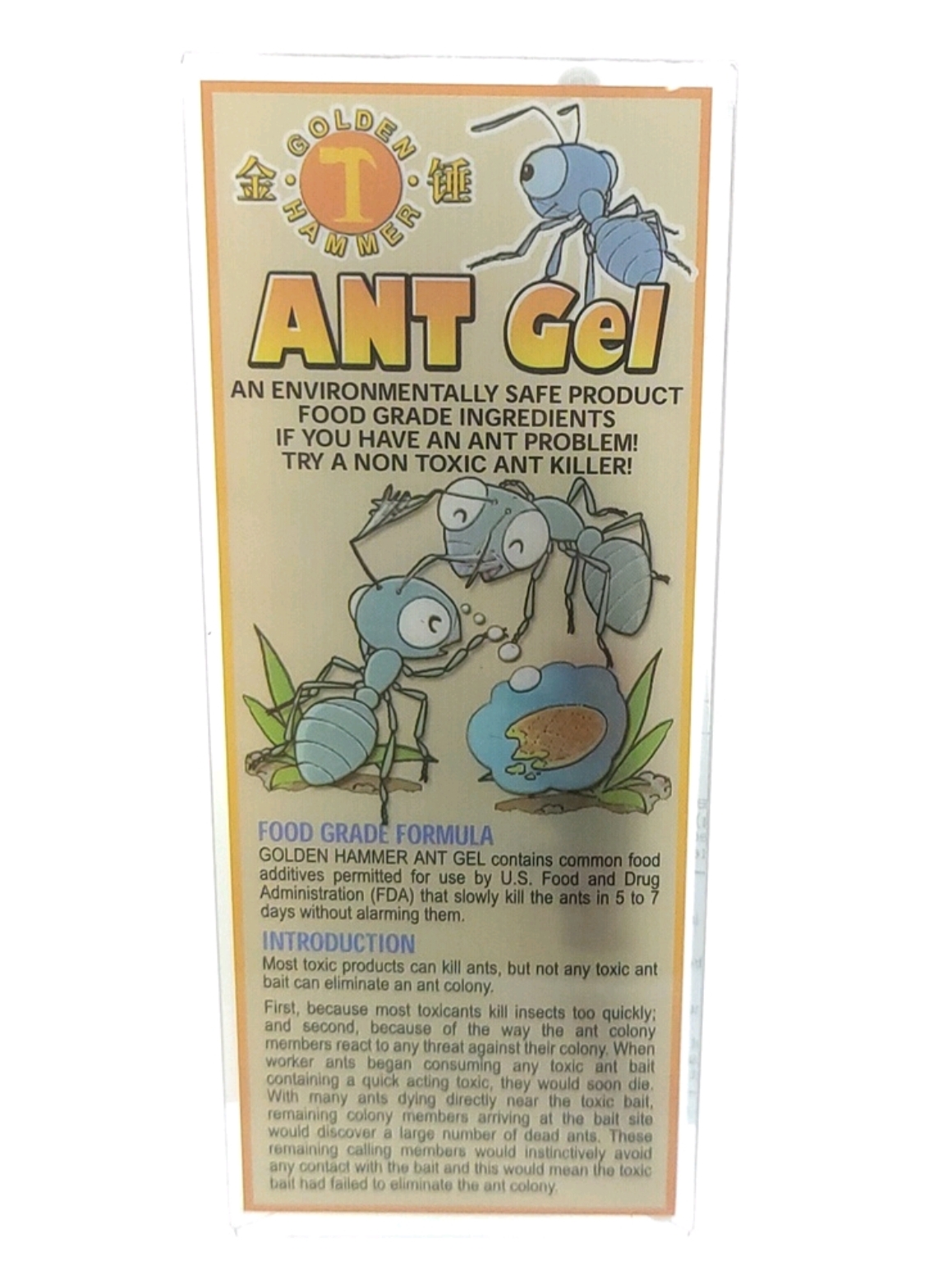 [SG SHOP SELLER] Golden Hammer Effective Ant Gel Killer Non-toxic Food  Grade/Enviromentally Safe | Lazada Singapore