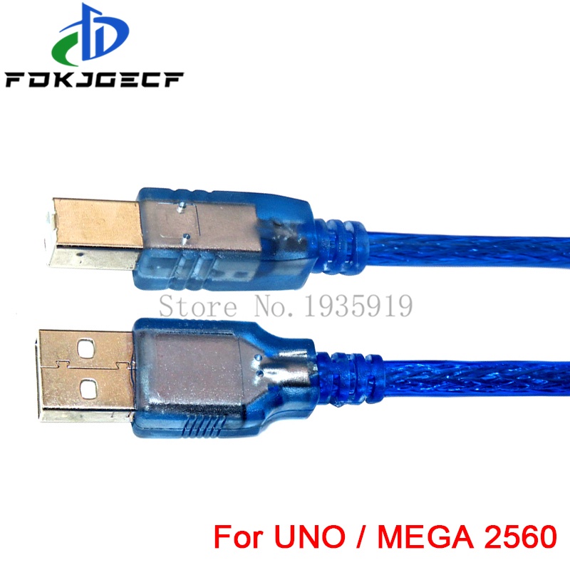 30cm Cáp USB cho UNO R3/Nano/Mega 2560/Leonardo/Pro Micro/Do màu xanh chất lượng cao một loại USB/USB mini/Micro USB 0.3m cho Arduino mạch tích hợp