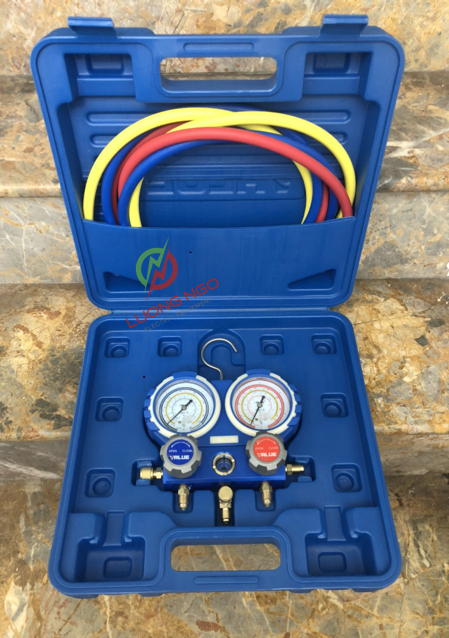 Đồng hồ gas R22 đôi VALUE VMG-2-R22-B