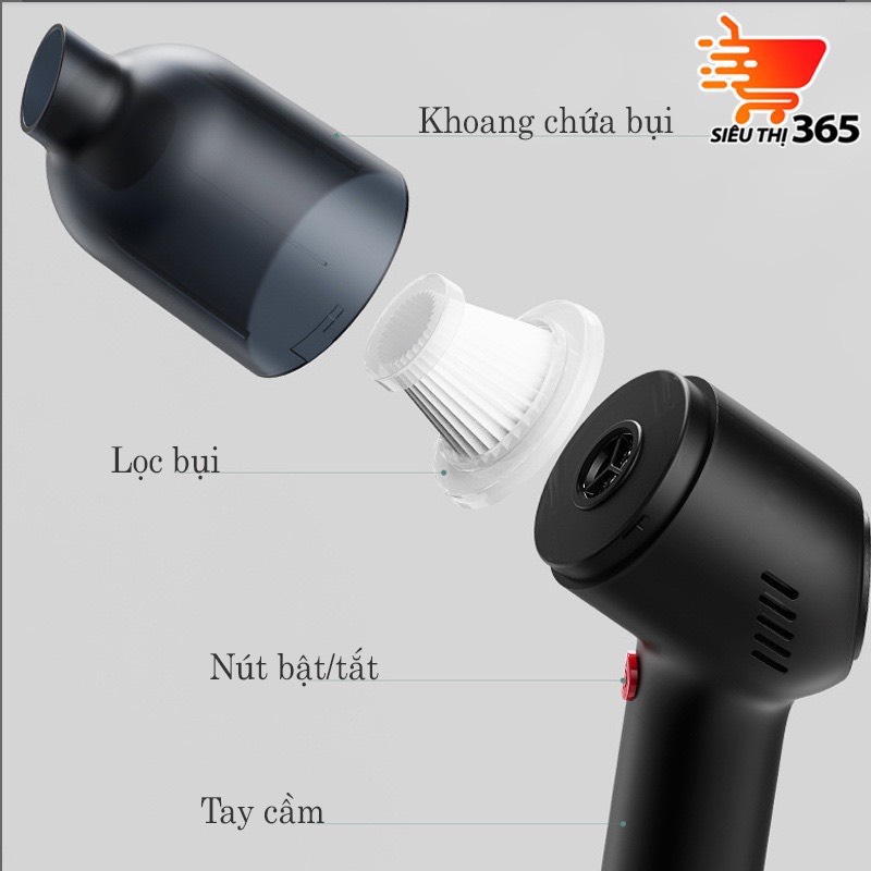 Máy hút bụi mini cầm tay Lt-101c
