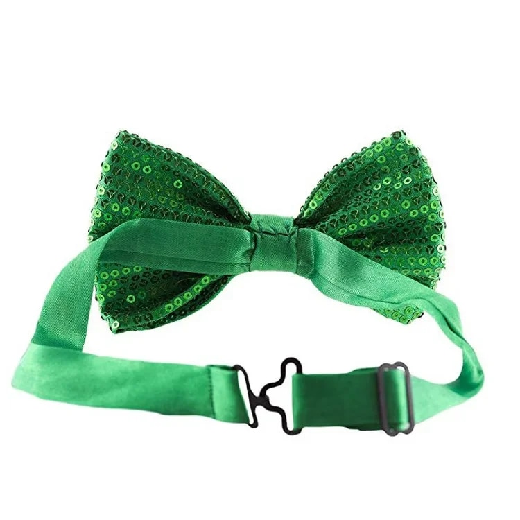 Sequined%20bow%20tie%20for%20children%20beaded%20bow%20for%20men%20and%20women%20stage%20performance%20luminous%20bow%20tie%20custom%20solid%20color%20spot%20wholesale%20-%20Image%2010