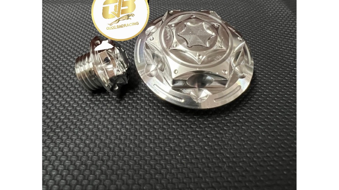 [HCM]Ốc mâm lửa Inox [mẫu hoa 6 cánh & kiểu thái] Dành cho Yamaha - Honda (2 ốc)